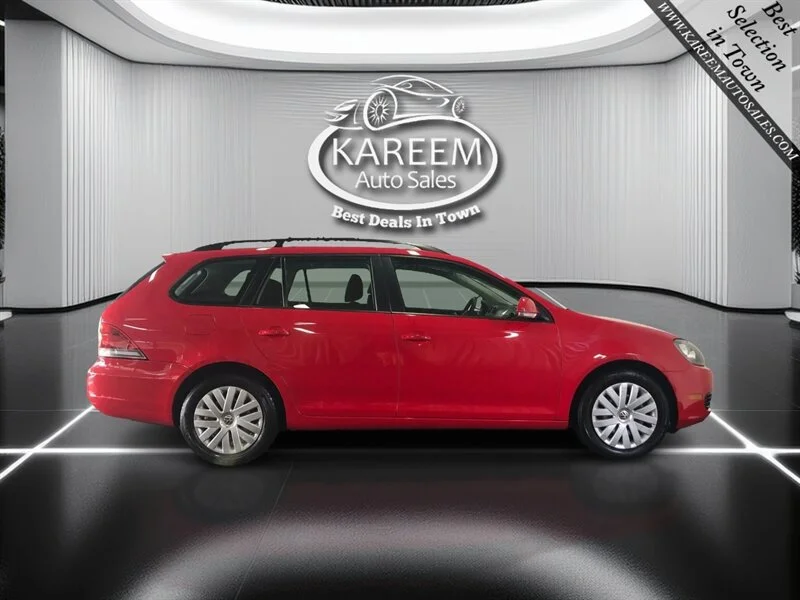 Used 2013 Tornado Red Volkswagen SportWagen SE PZEV image 4