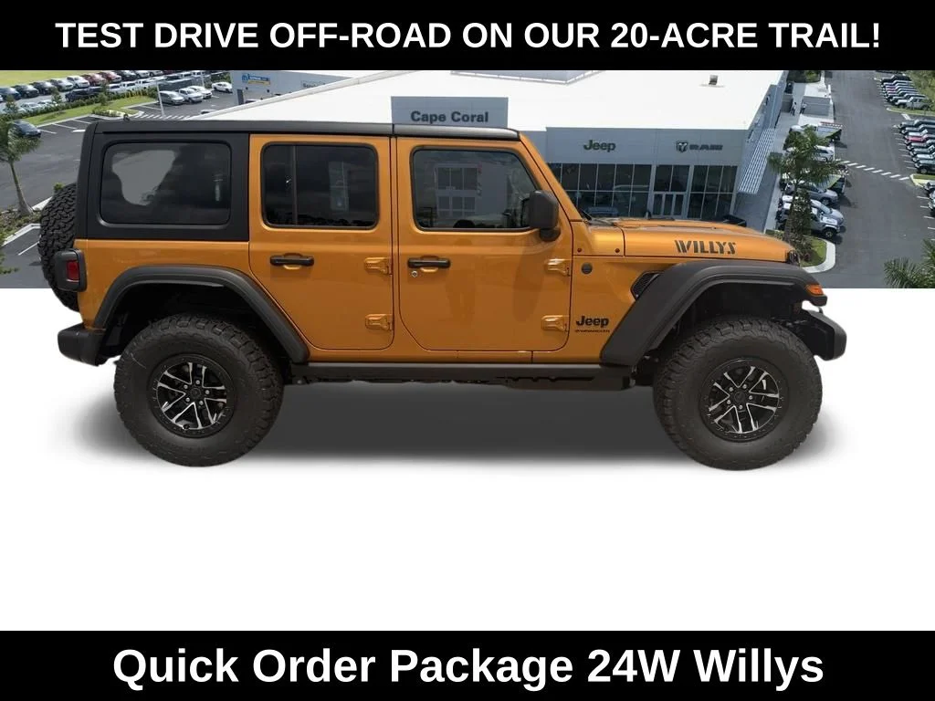 New 2026 Goldilocks Exterior Paint Jeep Willys image 3