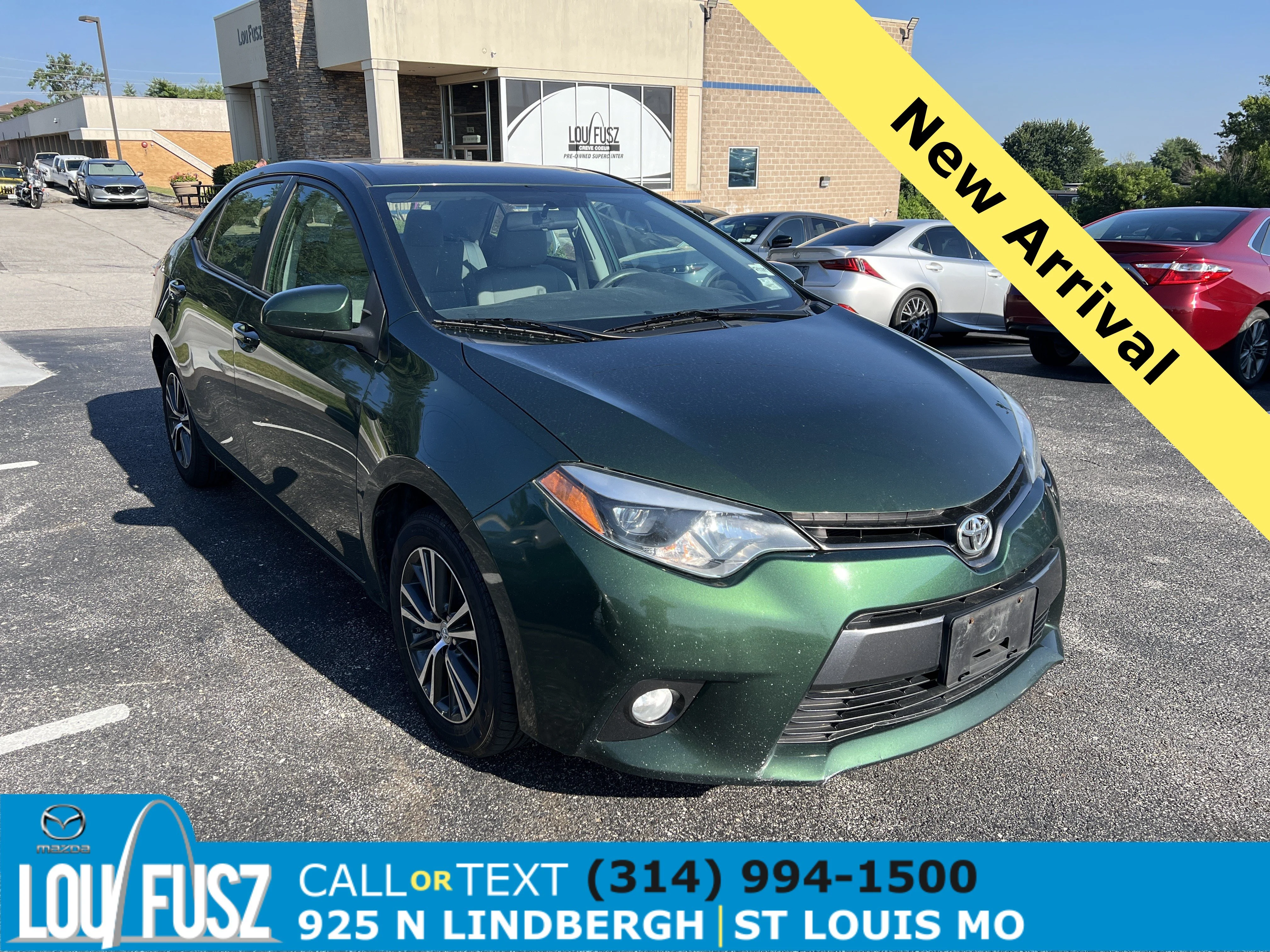 Used 2016 4evergreen Metallic Toyota LE Plus image 1