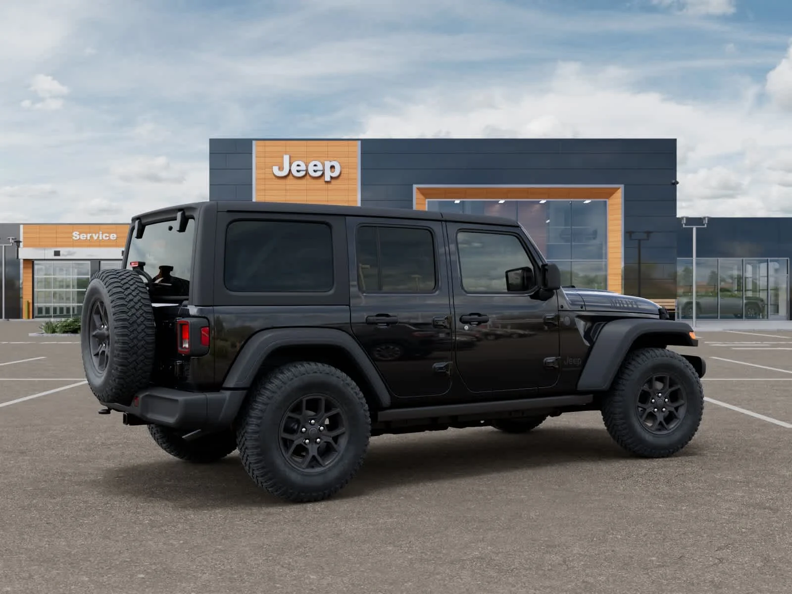 New 2026 Black Clearcoat Jeep Willys image 4