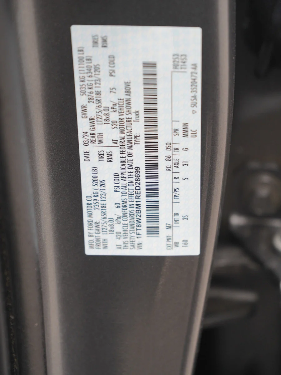 Used 2024 Carbonized Gray Metallic Ford XLT image 29