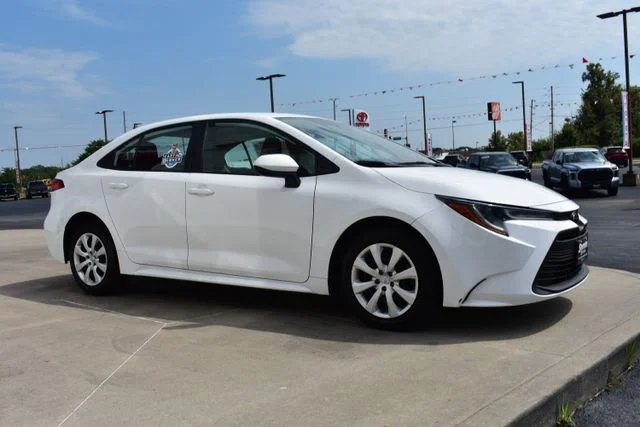 Used 2024 White Toyota LE image 4