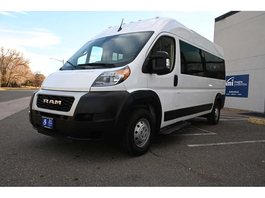 Used 2022 WHITE Ram High Roof 159 WB Mobility Handicap Van image 10