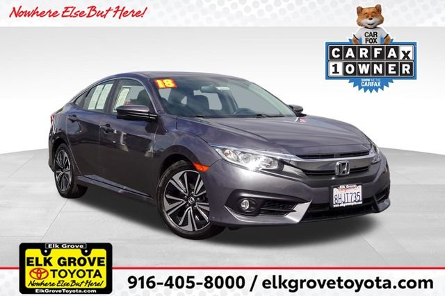 Used 2018 Gray Honda EX-L image 1
