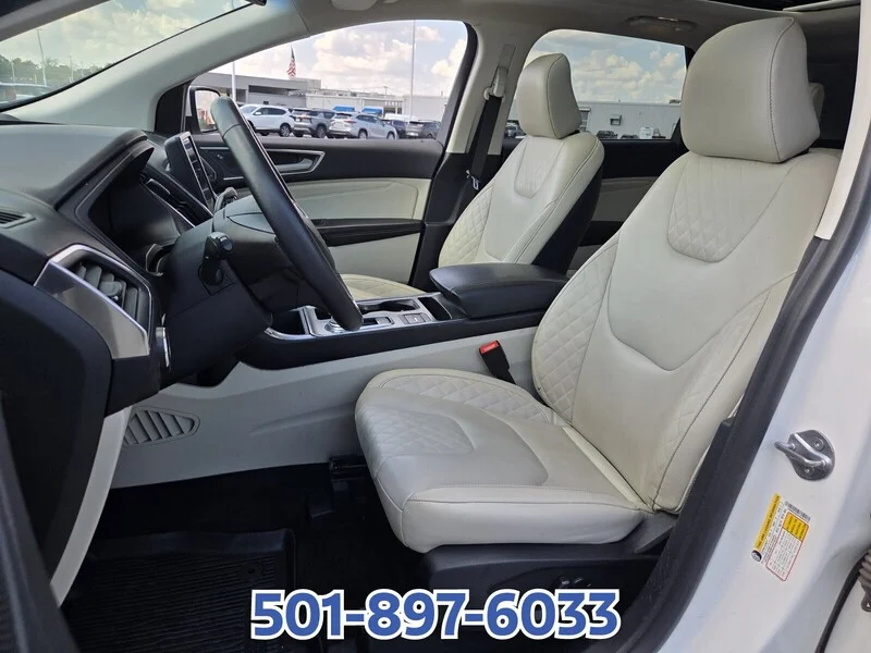 Used 2023 White Metallic FORD TITANIUM AWD image 9