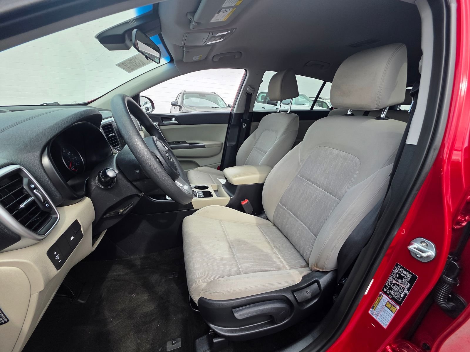 Used 2021 Hyper Red Kia LX image 11