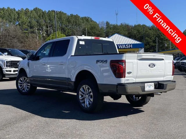 New 2026 Star White Metallic Tri-Coat Ford King Ranch image 20
