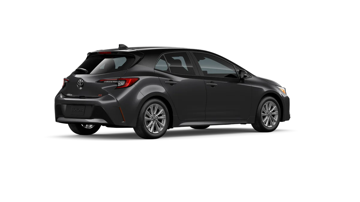 New 2026 Magnetic Gray Metallic with Midnight Black Metallic roof Toyota SE image 10