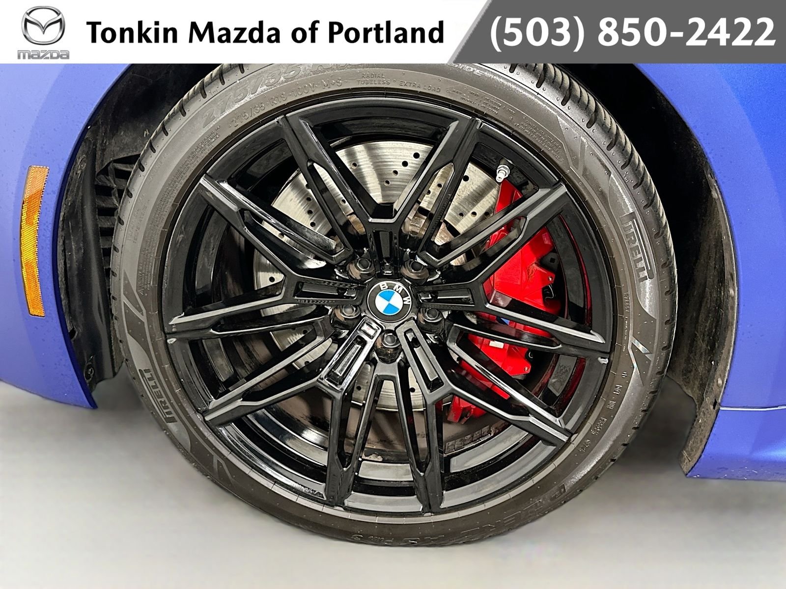 Used 2024 Frozen Portimao Blue II Metallic BMW Base image 31