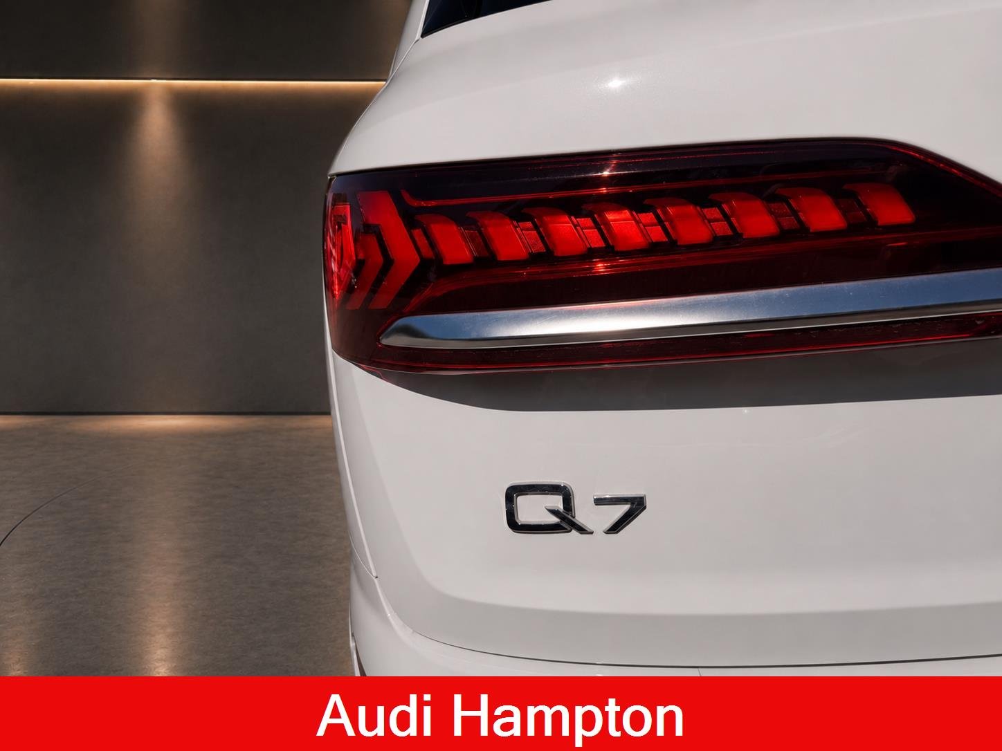 Used 2023 Glacier White Metallic Audi Premium Plus image 4