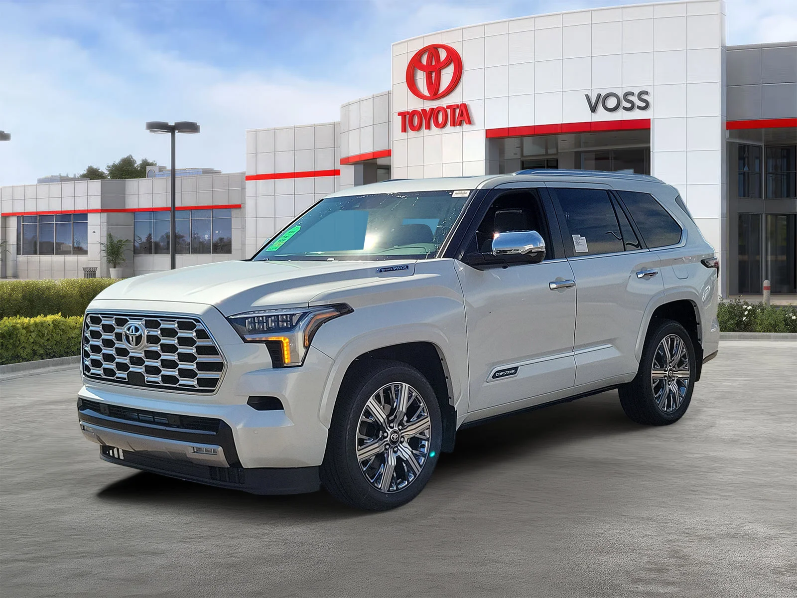 New 2026 Wind Chill Pearl Toyota Capstone image 2