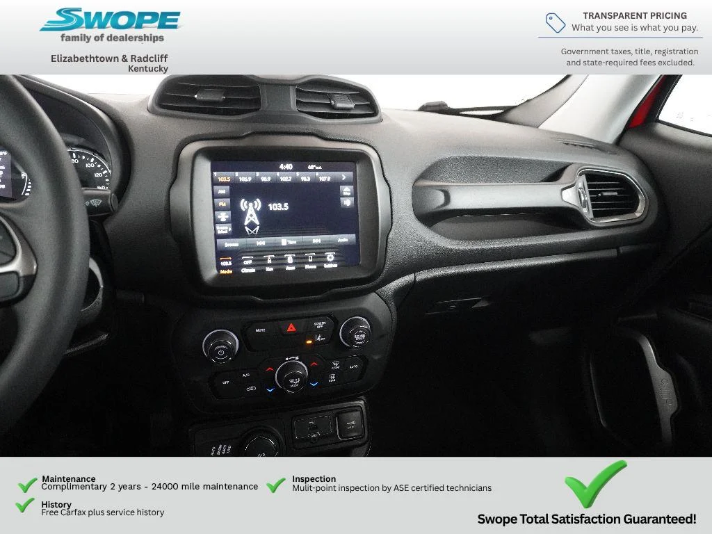 Used 2022 Colorado Red Clearcoat Jeep Sport image 20