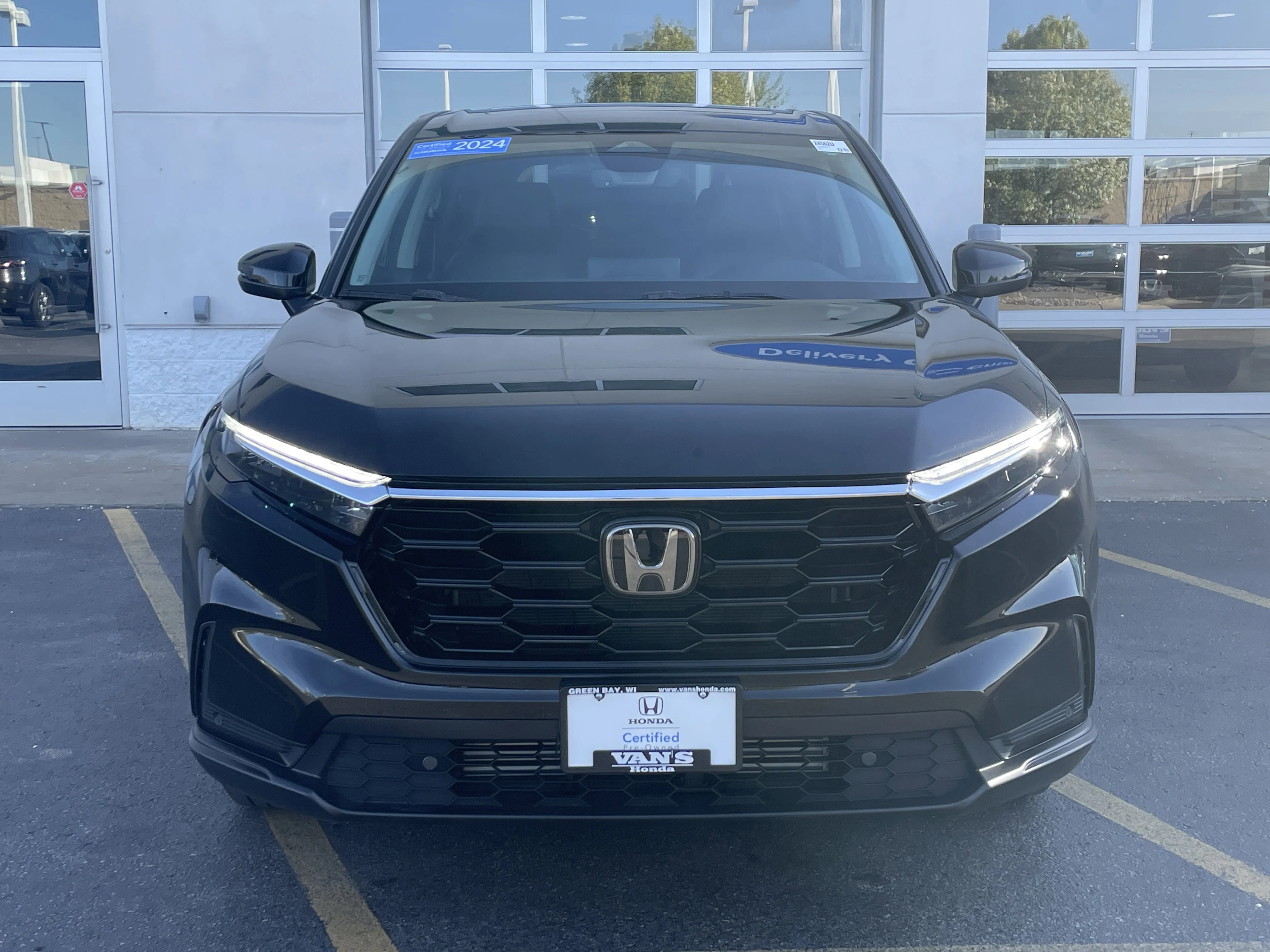 Certified Used 2024 Crystal Black Pearl Honda EX-L image 2