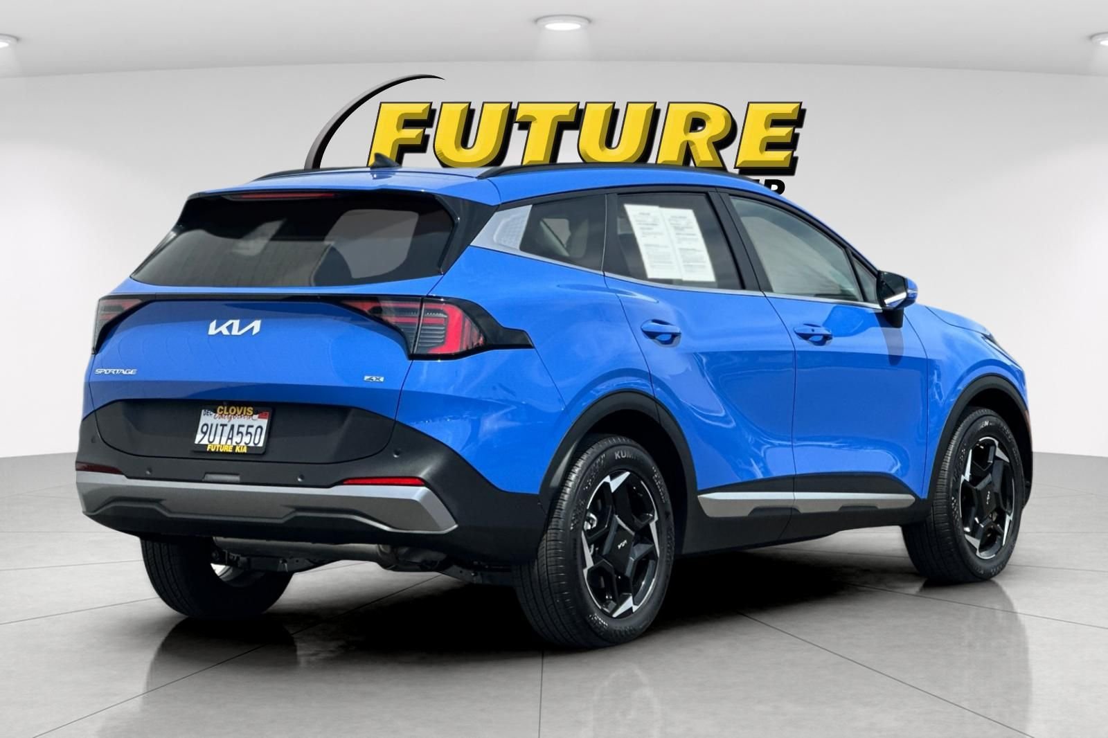 Used 2026 Blue Kia EX image 4