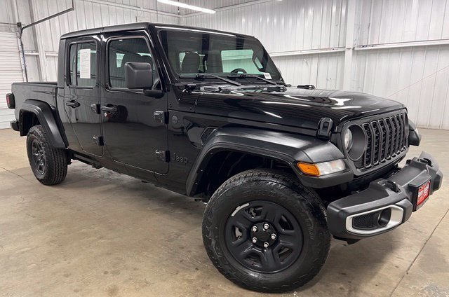 Used 2024 Black Jeep Sport image 1