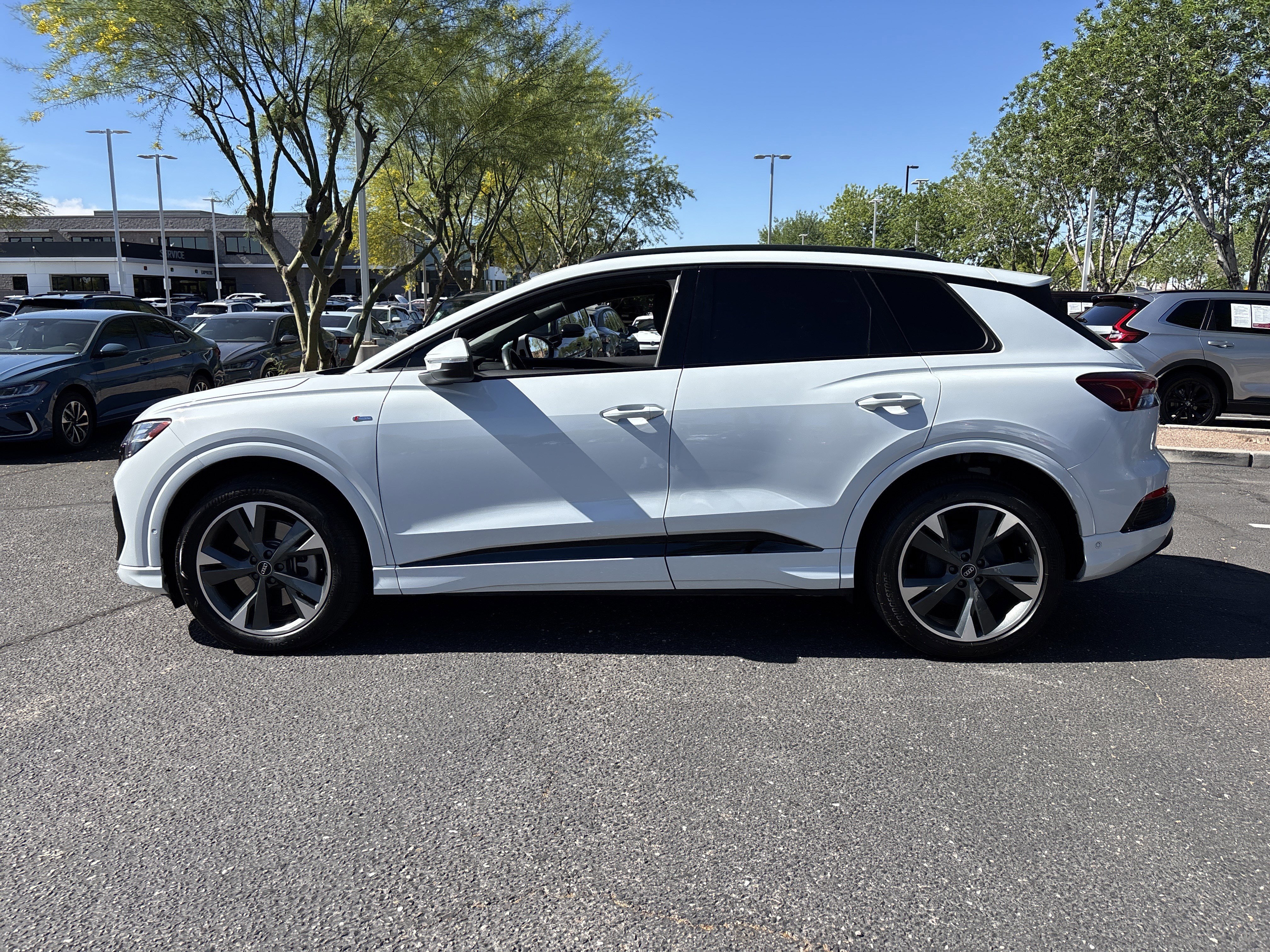 Certified 2023 Audi Q4 e-tron Prestige with VIN WA1M2BFZ2PP034983 for sale in Gilbert, AZ