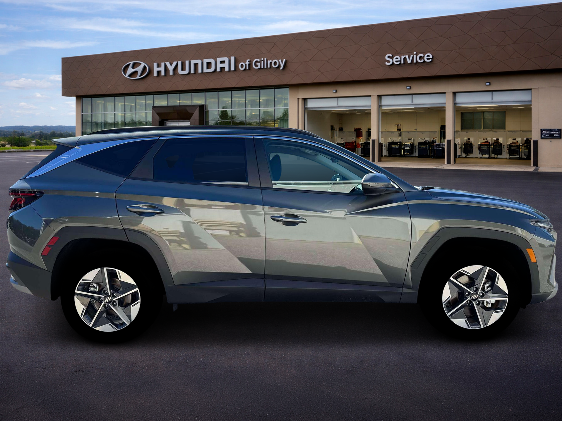 New 2026 Gray Hyundai SEL AWD image 8