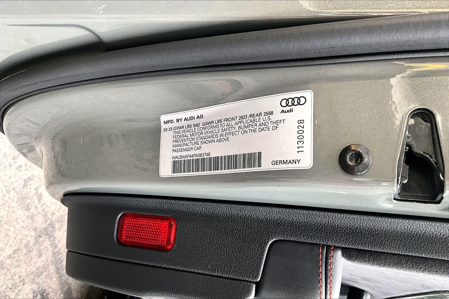 Used 2023 Chronos Gray Metallic Audi Premium Plus image 34
