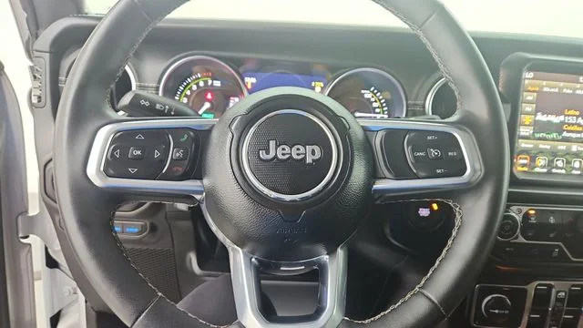 Used 2023 Silver Jeep Sahara 4xe image 20