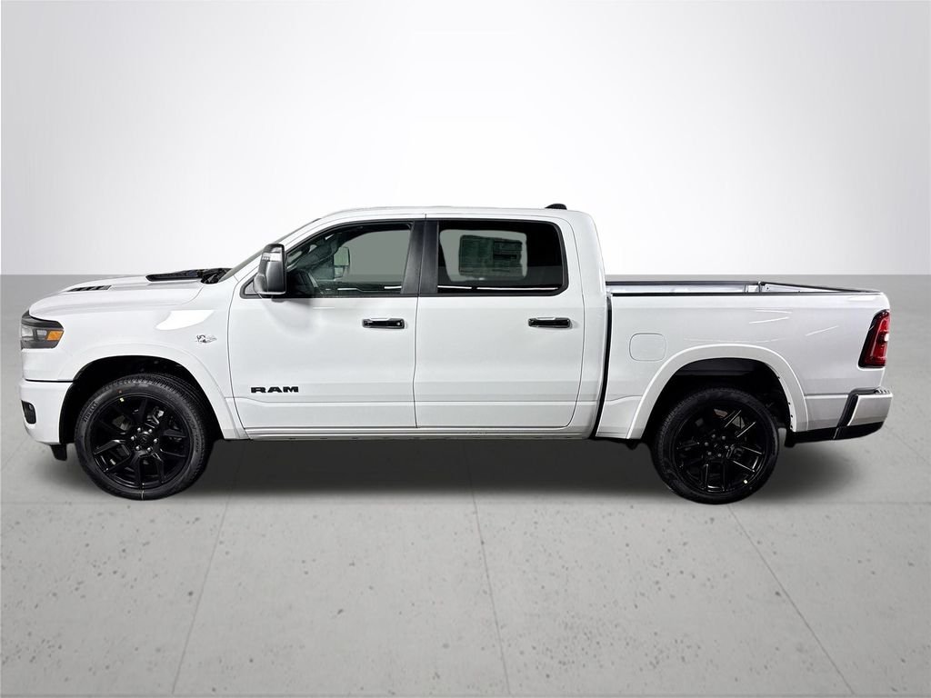 New 2026 Bright White Clear-Coat Exterior Paint RAM Laramie image 9