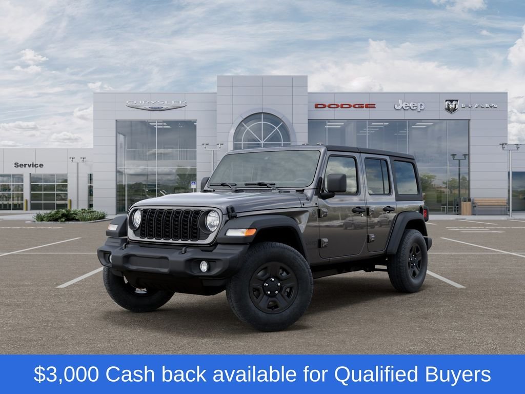 New 2026 Granite Crystal Metallic Clear-Coat Exterior Paint Jeep Sport image 1