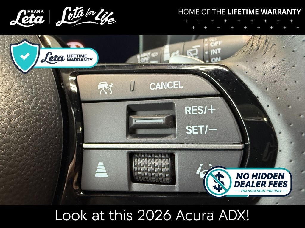 New 2026 Crystal Black Pearl Acura w/A-Spec Package image 22