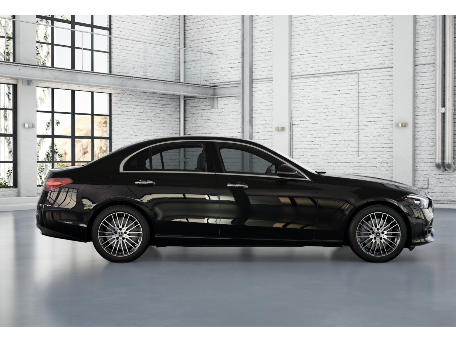 Certified Used 2023 Black Mercedes-Benz C 300 image 2