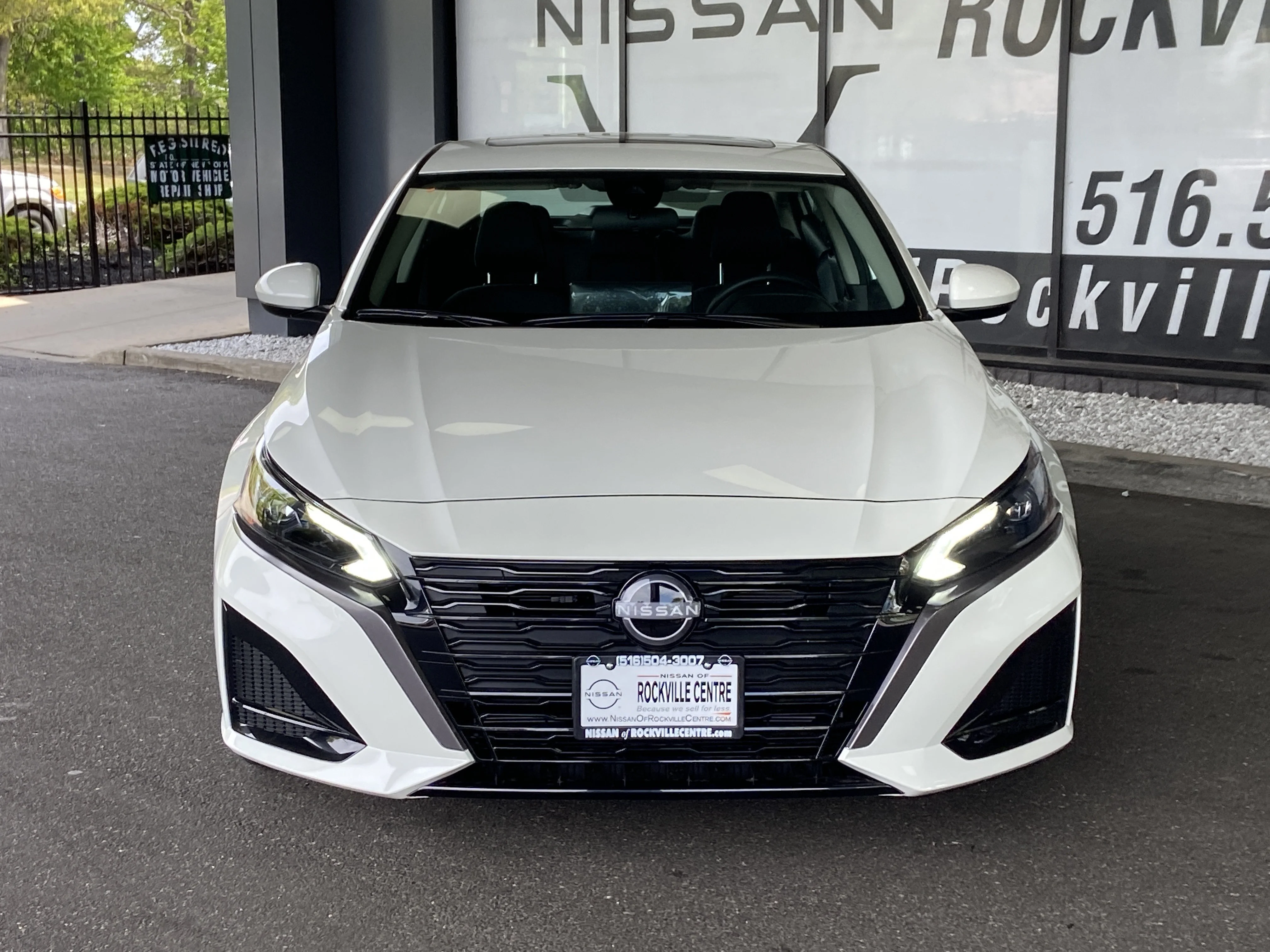 New 2026 Pearl White Tricoat Nissan SV image 2