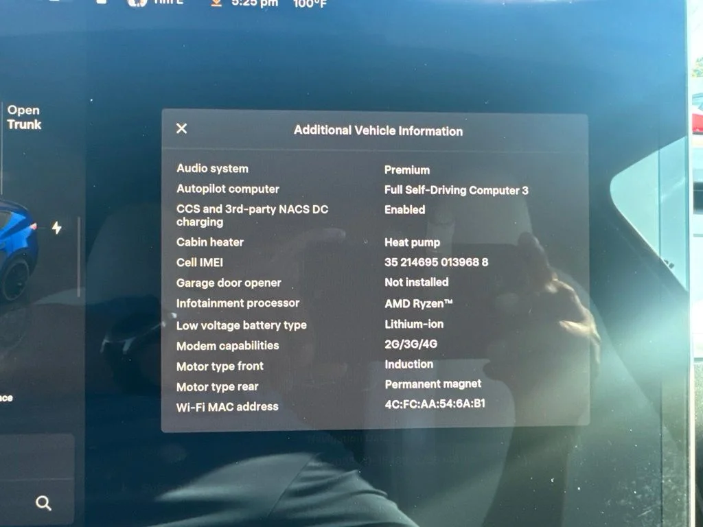 Used 2022 Blue Tesla Performance image 5