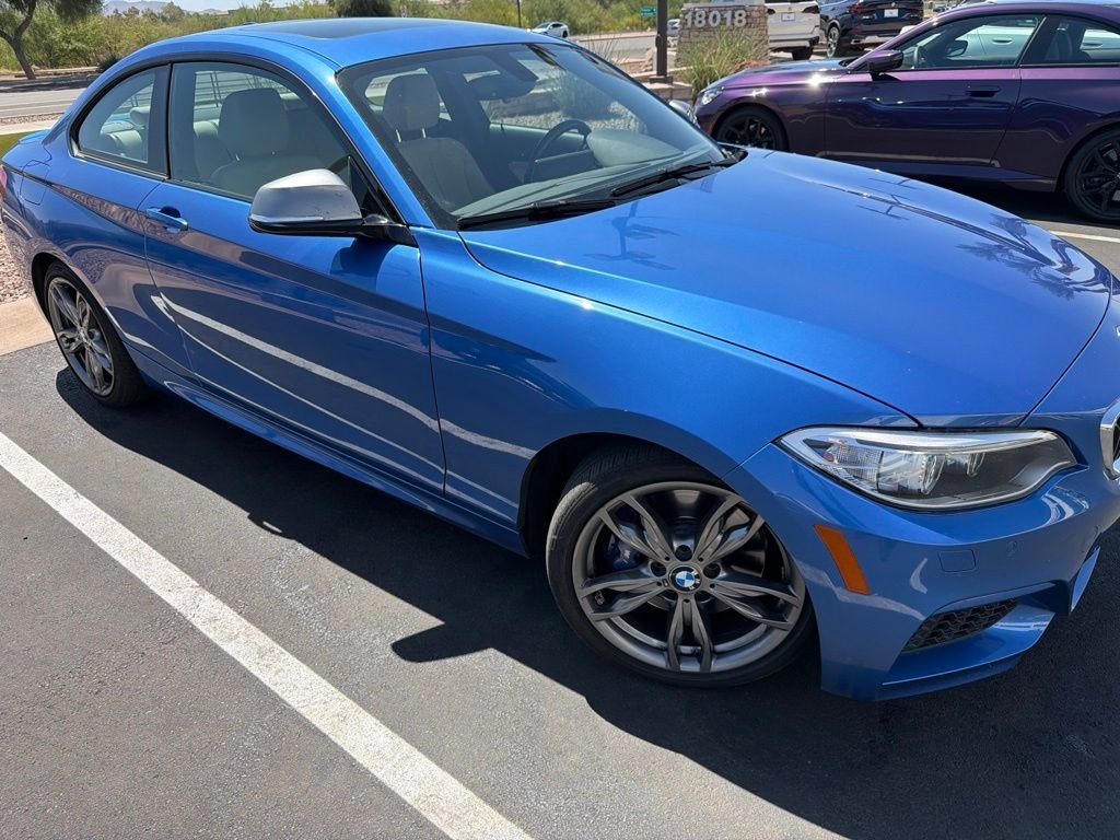 Used 2016 Estoril Blue Metallic BMW M235i xDrive image 3