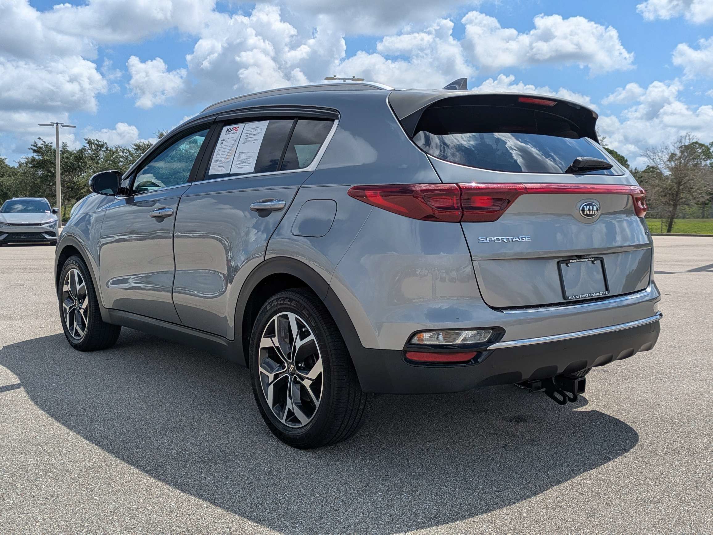 Used 2020 Steel Gray Kia EX image 7