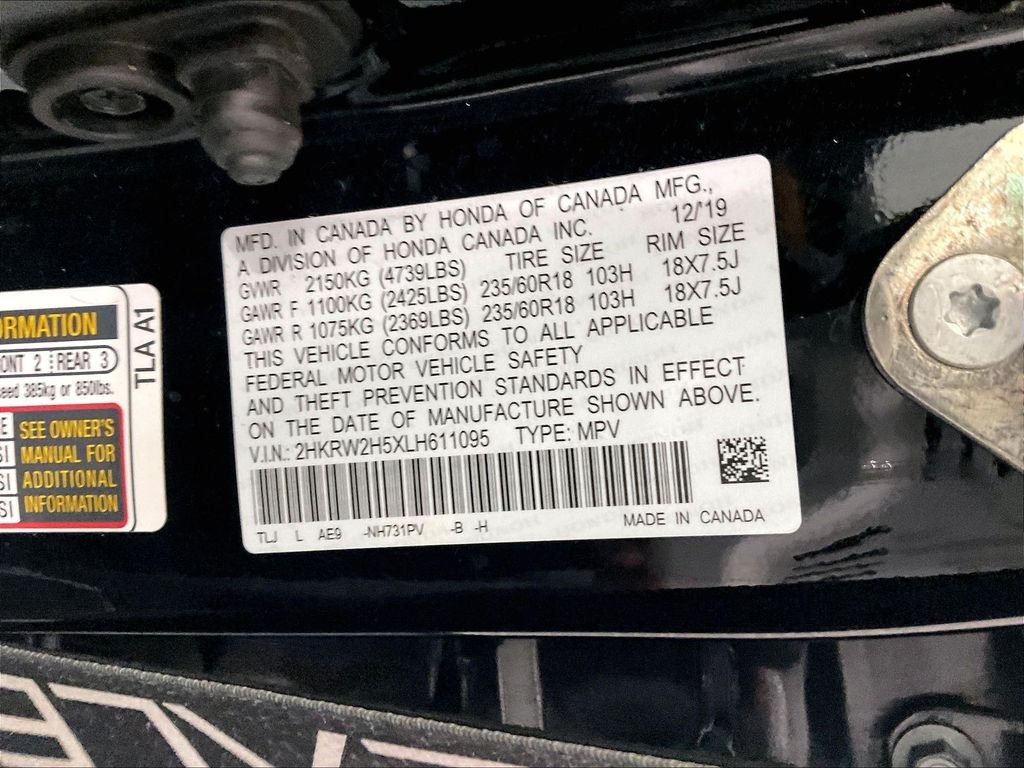 Used 2020 Black Honda EX image 36