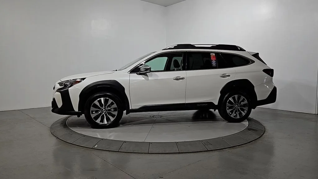 Certified Used 2025 White Subaru Touring image 2