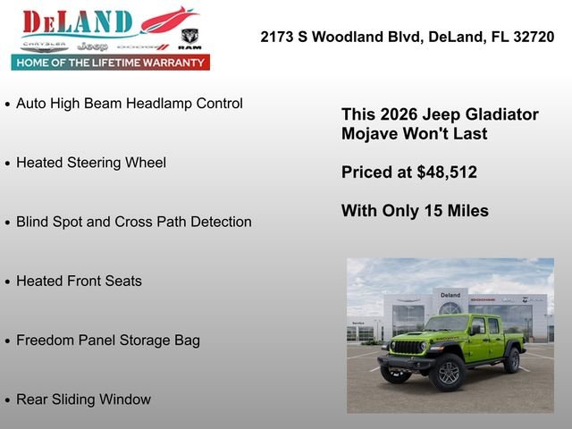 New 2026 Mojito Exterior Paint Jeep Mojave image 18