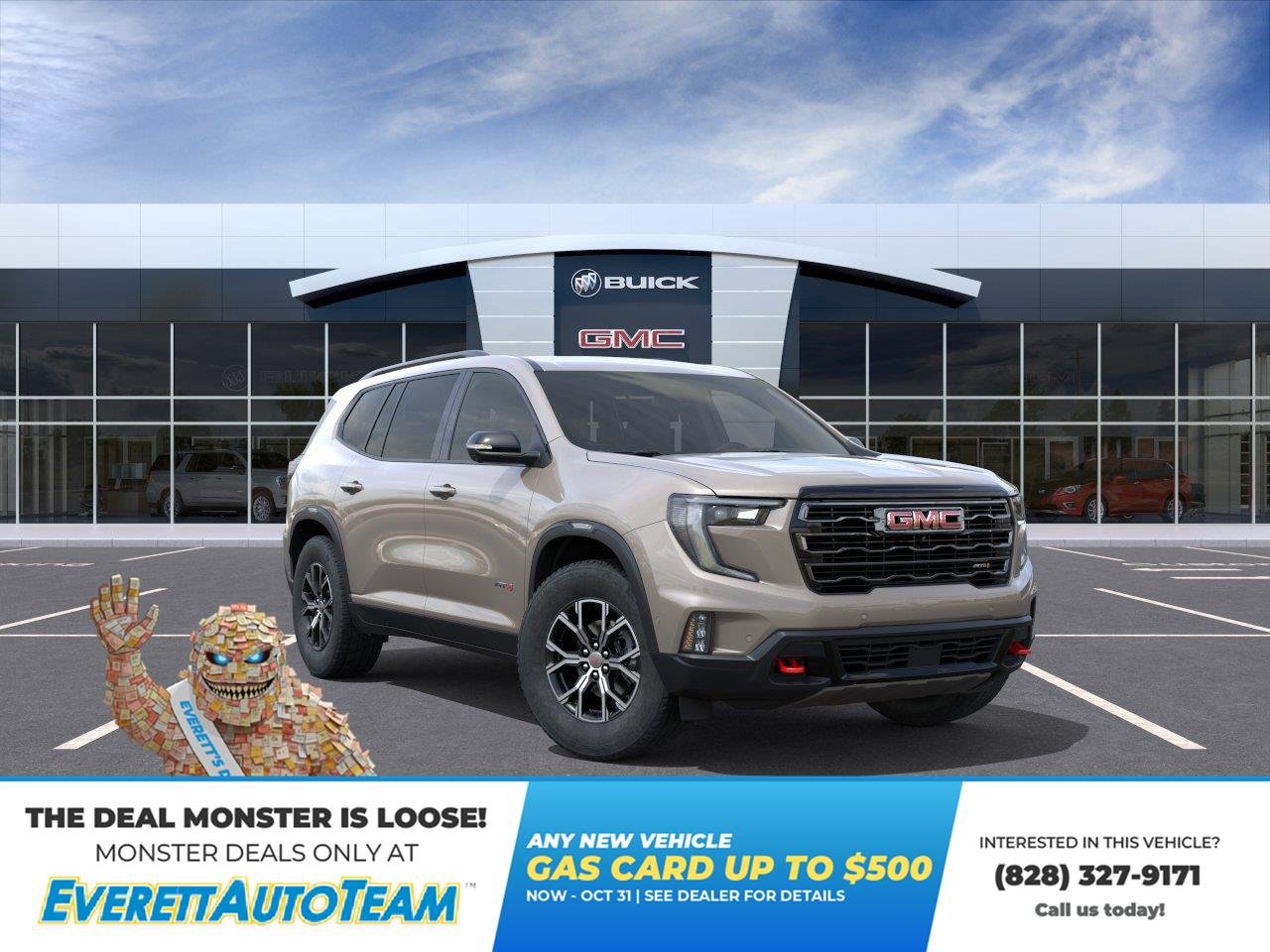 New 2027 Riverstone Metallic GMC AT4 image 1