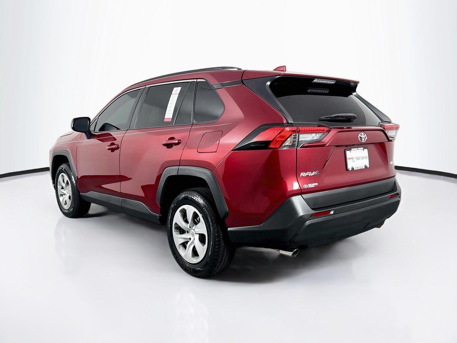 Used 2021 Ruby Flare Pearl Toyota LE image 11