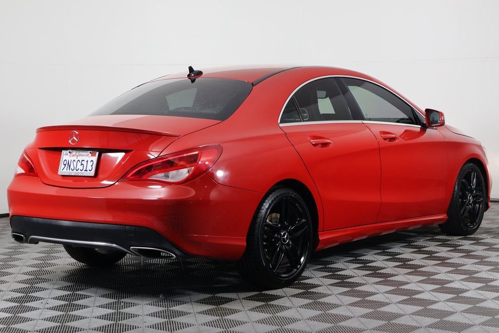 Used 2017 Jupiter Red Mercedes-Benz CLA 250 image 4