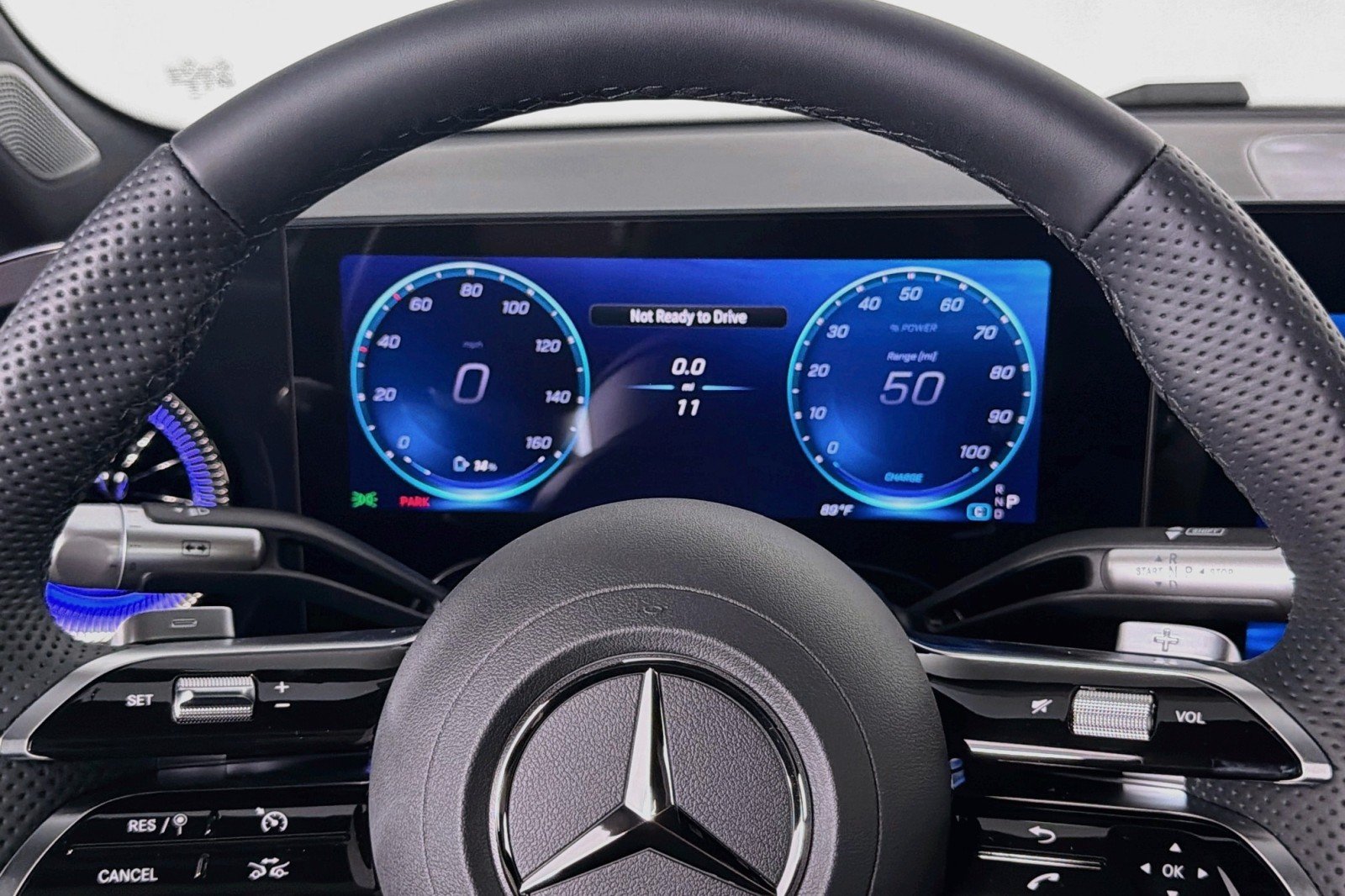 New 2027 Sky Blue Metallic Mercedes-Benz CLA 250+ Electric RWD image 18