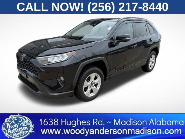 Used 2021 Midnight Black Metallic Toyota XLE image 1