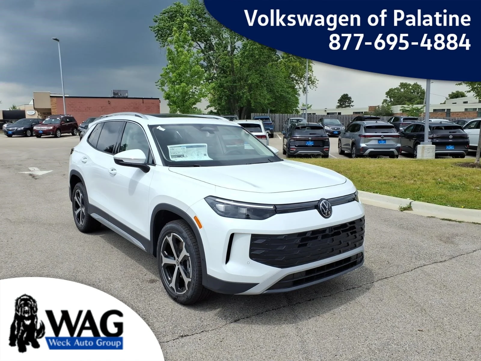 New 2026 Pure White Volkswagen 2.0T SE image 1