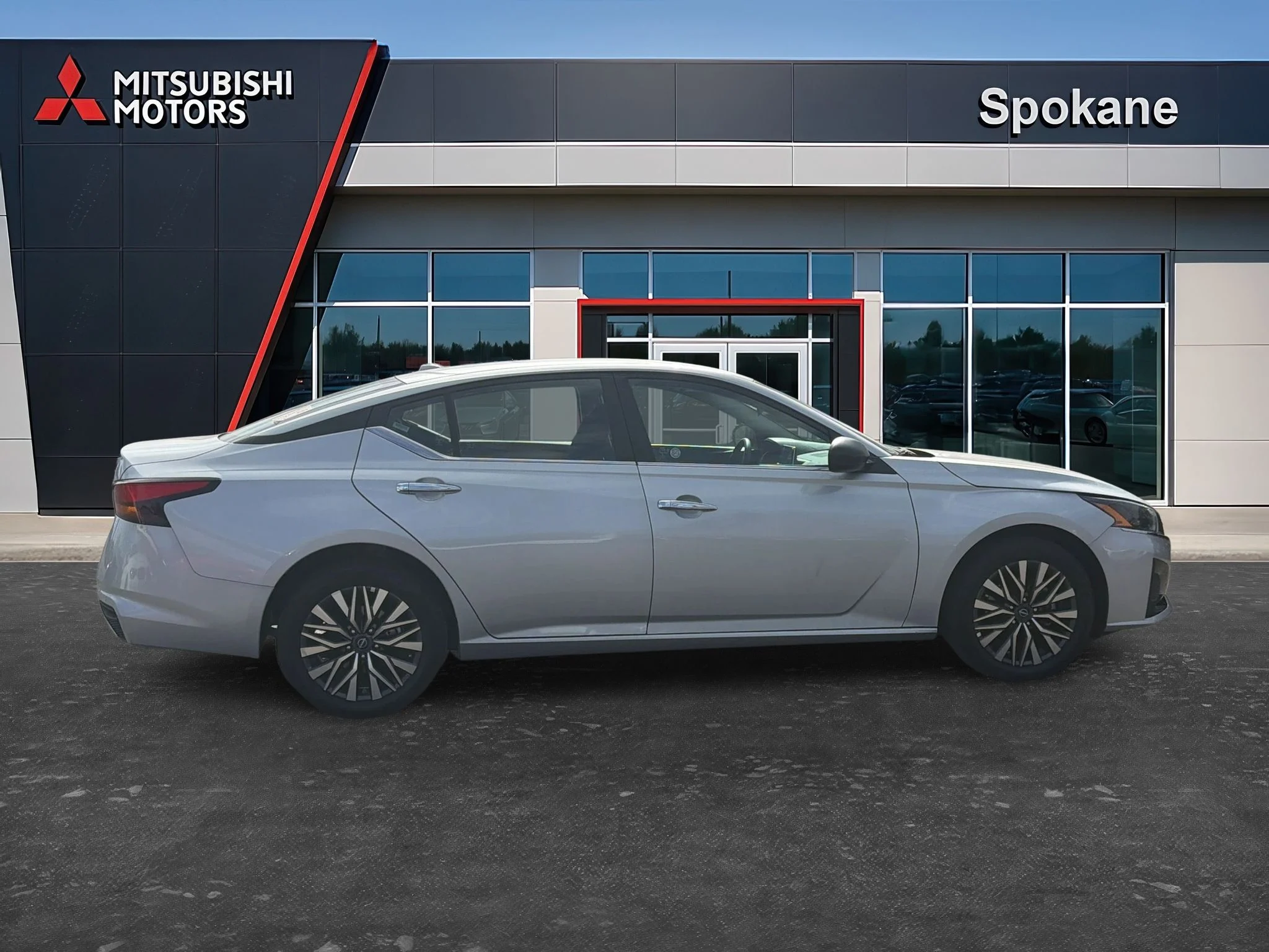 Used 2025 Brilliant Silver Metallic Nissan SV image 8