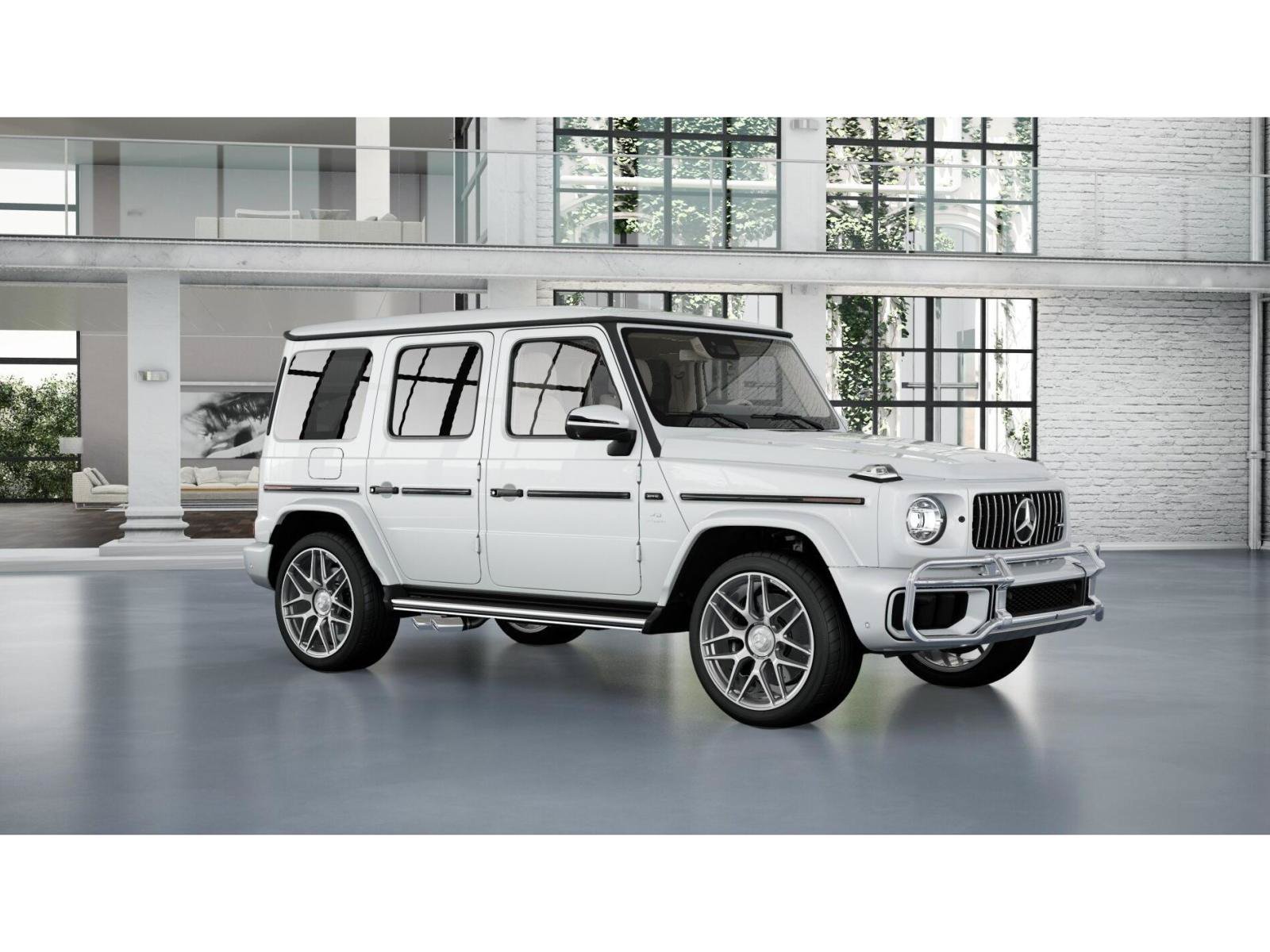 New 2027 MANUFAKTUR Moonlight White Metallic Mercedes-Benz AMG® G 63 SUV image 55