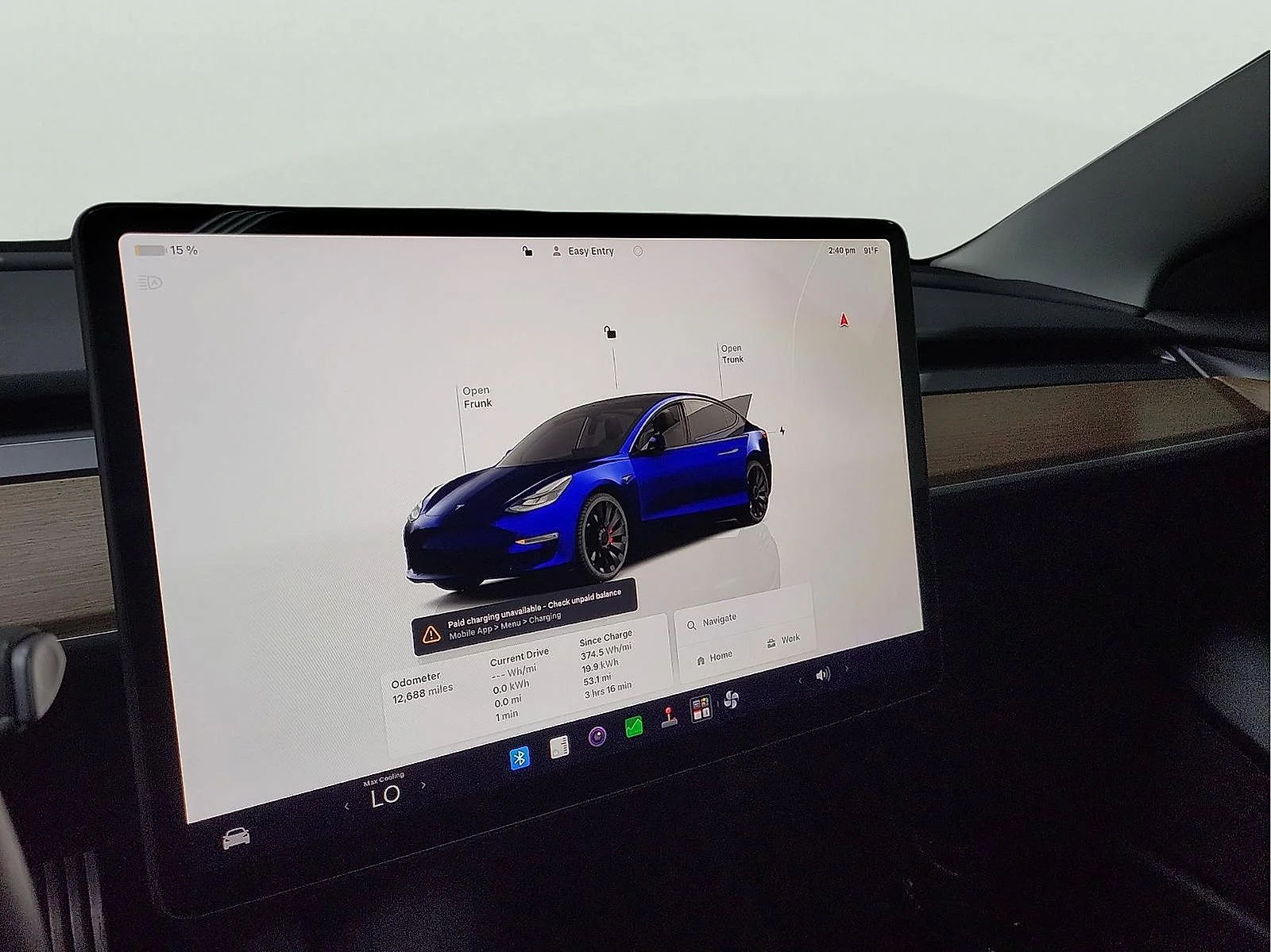Used 2023 Blue Tesla Performance image 18