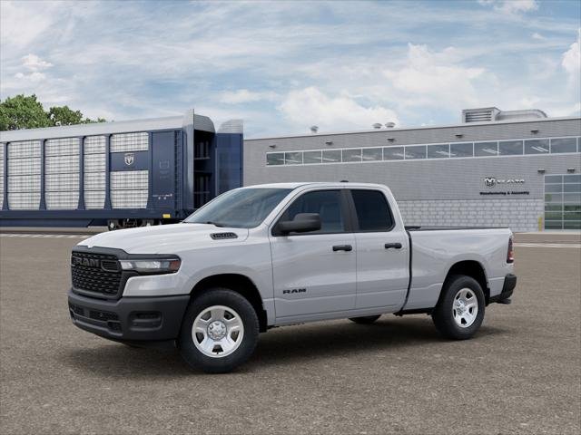 New 2026 Bright White Clearcoat RAM Tradesman Quad Cab 4x4 6