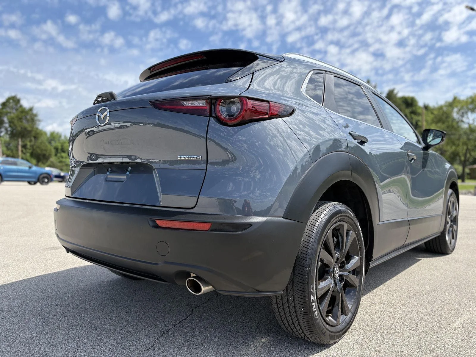 Used 2025 Polymetal Gray Metallic Mazda 2.5 S Carbon Edition image 22
