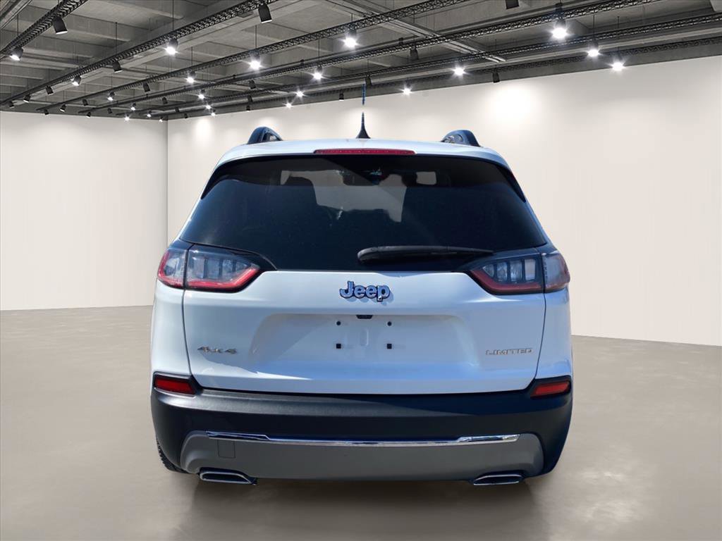 Used 2022 Bright White Clearcoat Jeep Limited image 6