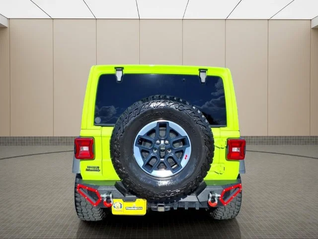 Used 2021 Green Jeep Unlimited Rubicon image 7