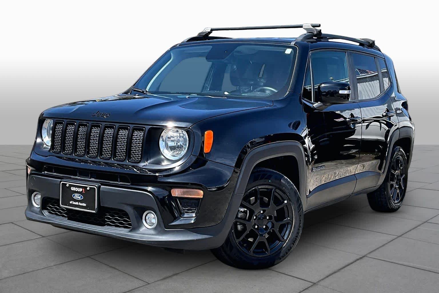 Used 2020 Black Clearcoat Jeep Altitude image 34