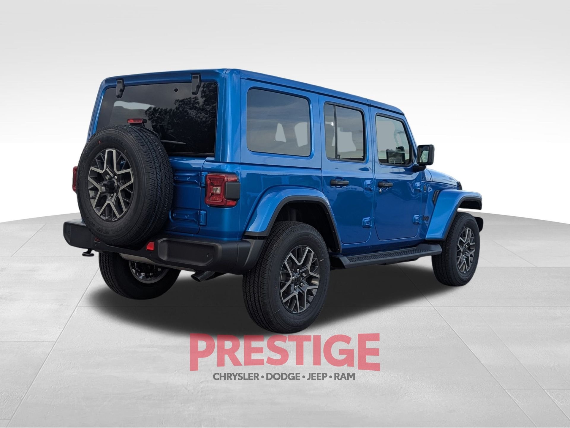 New 2026 Hydro Blue Pearl-Coat Exterior Paint Jeep Sahara image 5