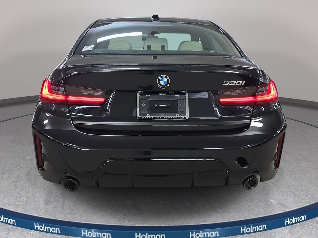 New 2026 Black Sapphire Metallic BMW 330i image 6